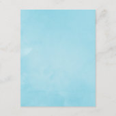 Cherry Blossom Wedding Guest Details Informatiekaartje (Achterkant)