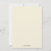 Cherry Blossom Wedding Invitation (roze) Kaart (Achterkant)