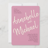  Cherry Blossom Wedding Invitations Kaart (Voorkant)