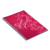 Cherry Blossom Wedding Planner fuschia | Roze Notitieboek (Rechterzijde)