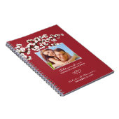 Cherry Blossom Wedding Planner Notebook (aqua) Notitieboek (Rechterzijde)