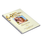 Cherry Blossom Wedding Planner Notebook (geel) Notitieboek (Rechterzijde)