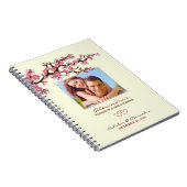 Cherry Blossom Wedding Planner Notebook (roze) Notitieboek (Rechterzijde)