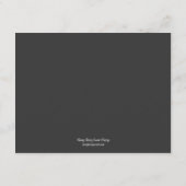 Cherry Blossom Wedding Reception Card Informatiekaartje (Achterkant)