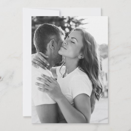 Cherry Blossom Wedding Save the Date Kaarten (Achterkant)