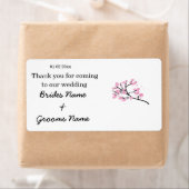 Cherry Blossom Wedding Souvenirs Gifts Giveaways Etiket (Insitu)