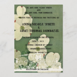  Cherry Blossom Wedding Uitnodiging