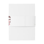 Cherry Blossom Wedding Uitnodigingen Wikkel (Achterkant Voorbeeld)