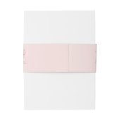 Cherry Blossom Wedding Uitnodigingen Wikkel (Achterkant Voorbeeld)