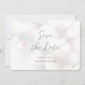 Cherry Blossom Wedding Voeg foto toe Bewaar de dat Save The Date (Voorkant)