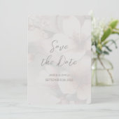 Cherry Blossom Wedding Voeg foto toe Bewaar de dat Save The Date (Staand voorkant)