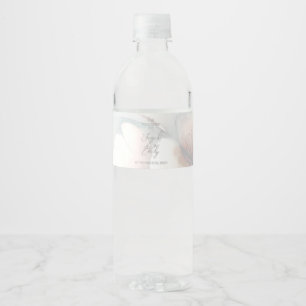 Cherry Blossom Wedding Waterfles Etiket