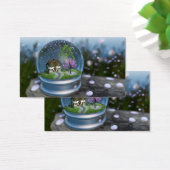 Cherry Blossom Wereldbol Bladwijzer Visitekaartjes (Bureau)