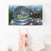 Cherry Blossom Wereldbol Spandoek (Insitu)