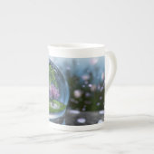 Cherry Blossom Wereldbol Specialty Mok (Voorkant rechts)