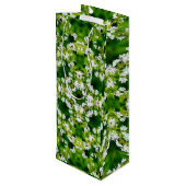 Cherry Blossom Wijn Cadeautas (Achterkant Gekanteld)