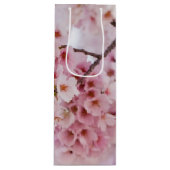 Cherry Blossom Wijn Cadeautas (Voorkant)