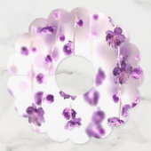 Cherry blossom wijnglaslabel (Voorkant)