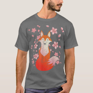 Cherry Blossom Wildlife Forest Dierenvriend Sakura T-shirt