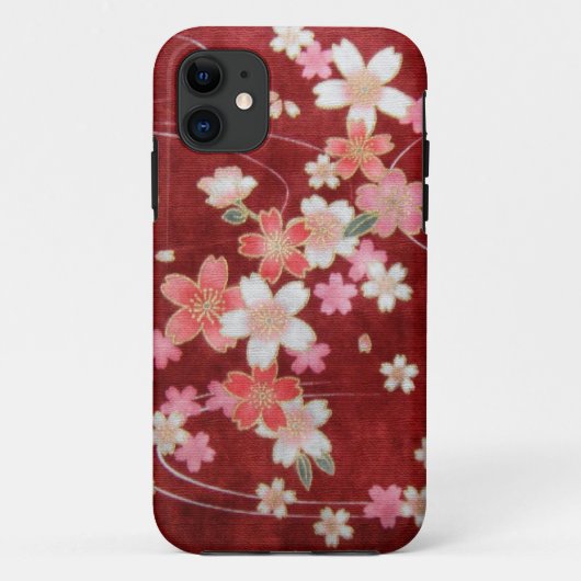 CHERRY BLOSSOM WISP - KIMONO PRINT COLLECTIE Case-Mate iPhone CASE (Achterkant)