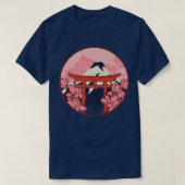 Cherry Blossom Woodblock T-shirt (Design voorkant)