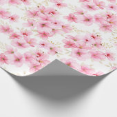 Cherry Blossom Wrapping Paper Cadeaupapier (Hoek)