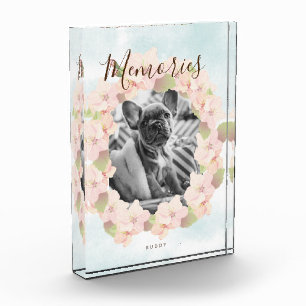 Cherry Blossom Wreath Pet Roze Fotoblokken