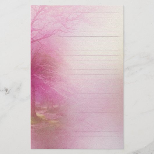 Cherry Blossom Writing Paper Briefpapier (Voorkant)