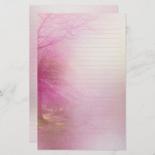 Cherry Blossom Writing Paper Briefpapier (Voorkant / Achterkant)