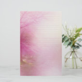 Cherry Blossom Writing Paper Briefpapier (Staand voorkant)