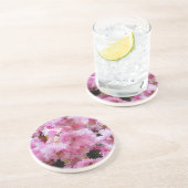 CHERRY BLOSSOM ZANDSTEEN ONDERZETTER (Zijkant)