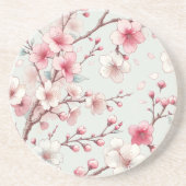 Cherry Blossom Zandsteen Onderzetter (Voorkant)