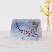 Cherry Blossom Zen Bloeiende Boom Kaart (Gele Bloem)