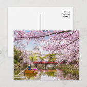 Cherry Blossom Zen Garden Sakura Painting Briefkaart (Voorkant / Achterkant)