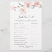 Cherry Blossom Zoek het gastontvang-spel Flyer (Voorkant)