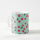 Cherry Blossom: Zomer Feestelijk Ontwerp Koffiemok (Voorkant links)