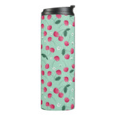 Cherry Blossom: Zomer Feestelijk Ontwerp Thermosbeker (Gedraaid links)