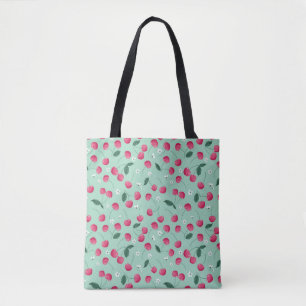Cherry Blossom: Zomer Feestelijk Ontwerp Tote Bag