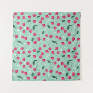 Cherry Blossom: Zomer Feestelijk Ontwerp Wandkleed