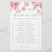 Cherry blossom Zou ze liever vrijgezellenfeest spe (Voorkant)