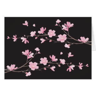 Cherry Blossom - zwart