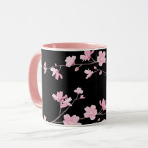 Cherry Blossom - zwart