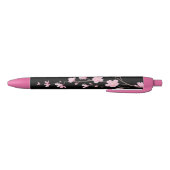 Cherry Blossom - zwart Zwarte Inkt Pen (Bodem)