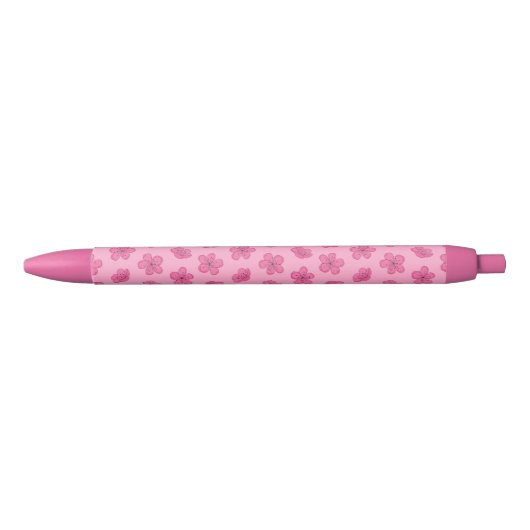 Cherry Blossom Zwarte Inkt Pen (Voorkant)