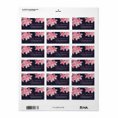 Cherry    BlossomAddress Label (Full Sheet)