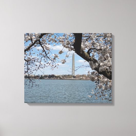 CHERRY BLOSSOMS #1 OP CANVAS 20 "x 16" Afdruk (Voorkant)