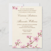 CHERRY BLOSSOMS | AFBEELDINGSINVITATIE KAART (Voorkant)