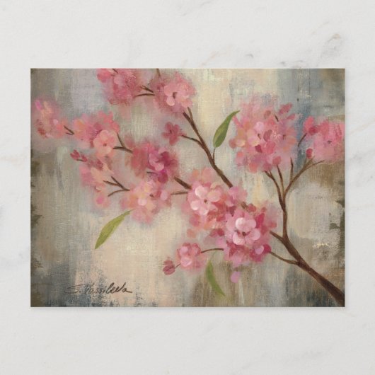 Cherry Blossoms and Branch Briefkaart (Voorkant)