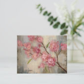 Cherry Blossoms and Branch Briefkaart (Staand voorkant)