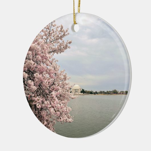 Cherry Blossoms at the Tidal Basin Keramisch Ornament (Links)